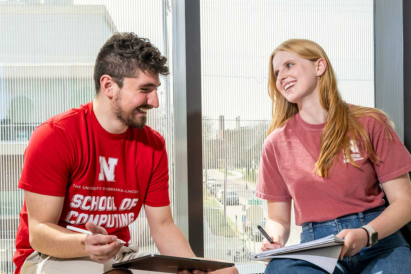 Kiewit Hall at UNL photo-shoot